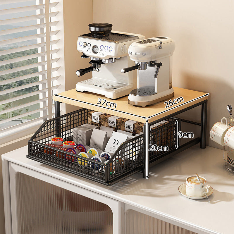 Modern Countertop Microwave Shelf