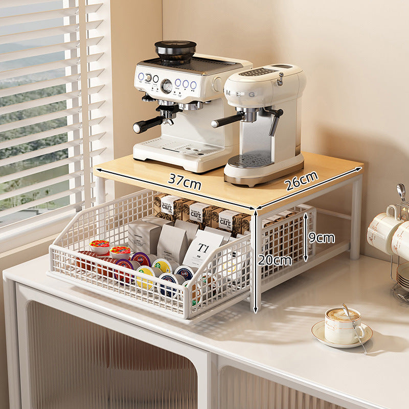 Modern Countertop Microwave Shelf