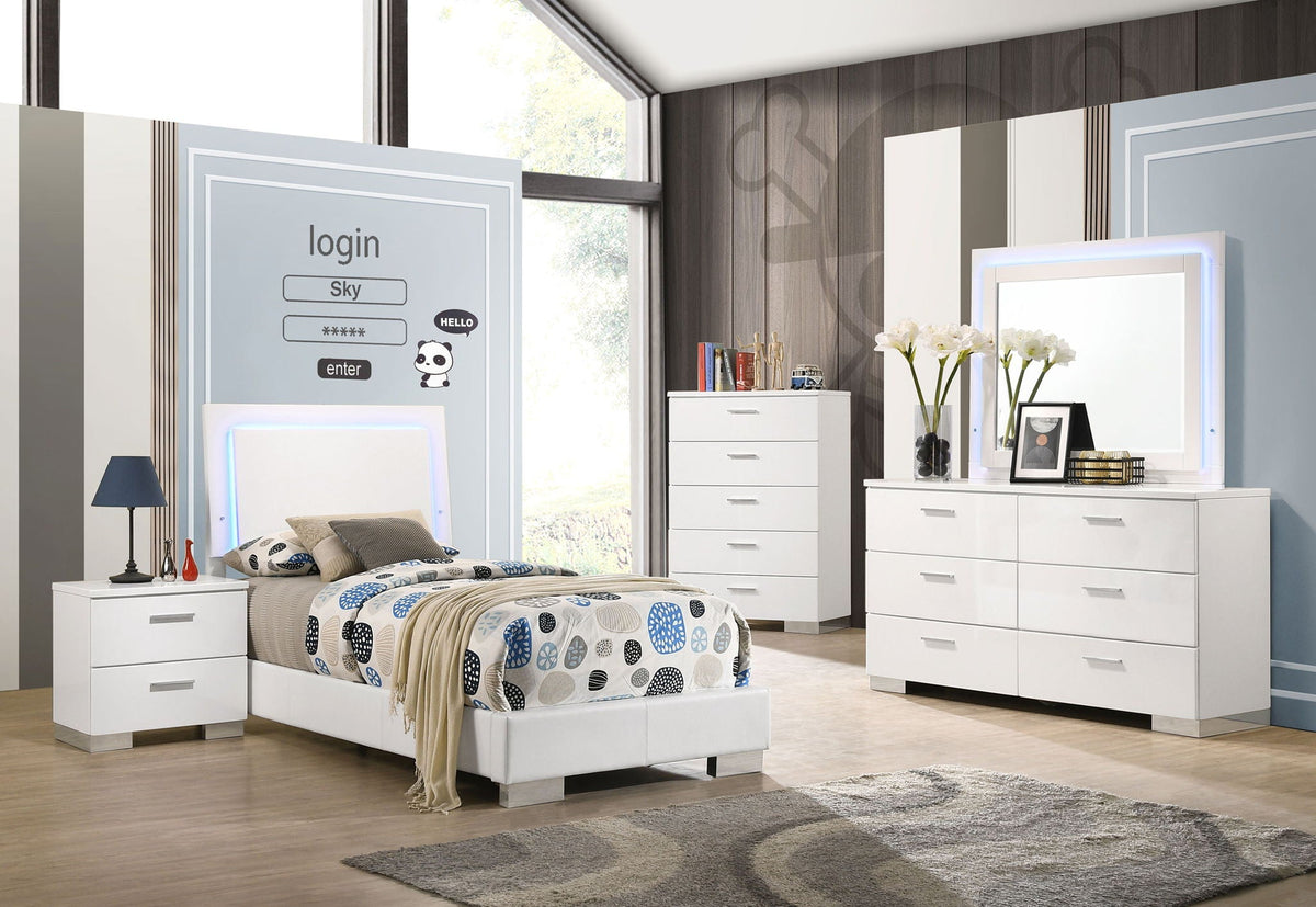 Felicity 5-Piece Twin Bedroom Set
