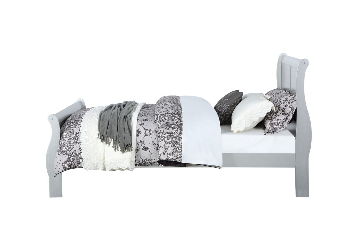 Louis Philippe Sleigh Bedroom Set – King Options