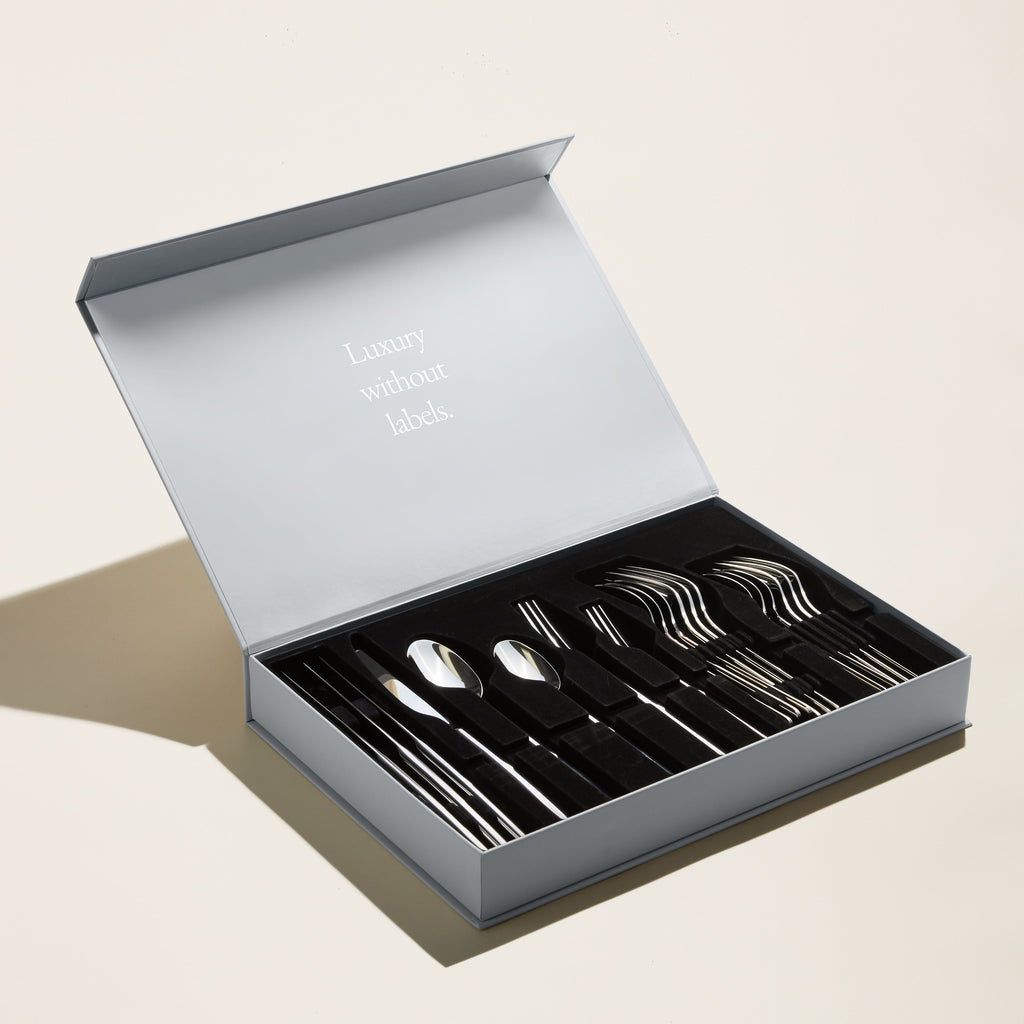 Italic Emilia Mirror 20-Piece Flatware Set