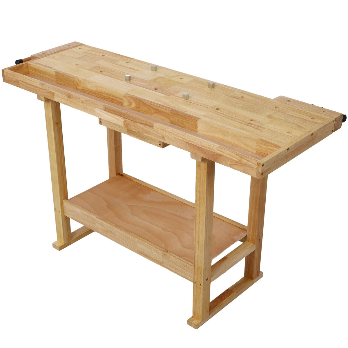 55" Wood Workbench for Garage & Workshop