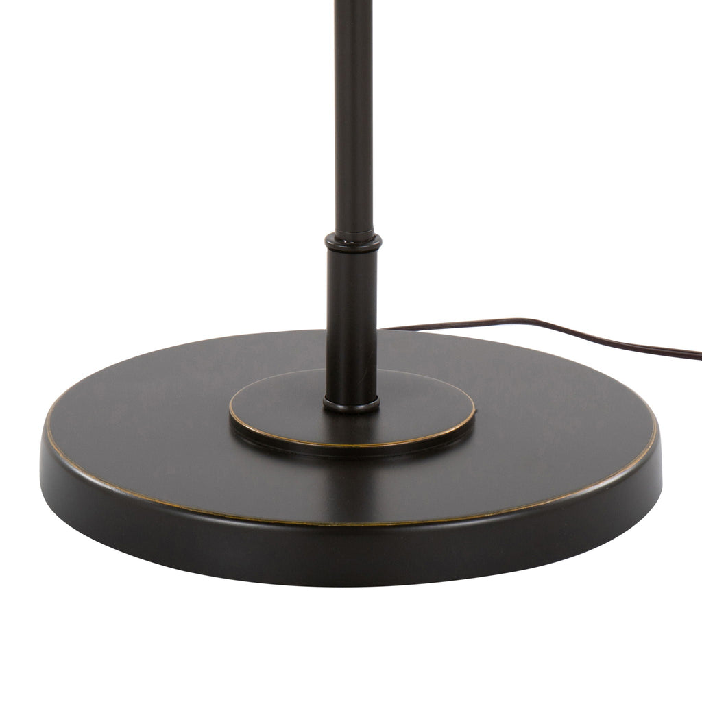 Contemporary Floor Lamp with Drum Shade