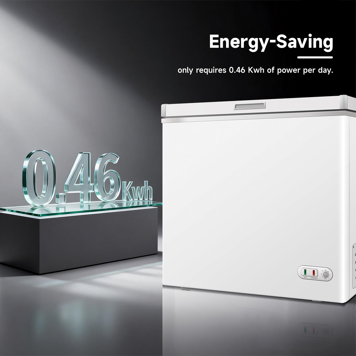 7 Cu. Ft. Lockable Chest Freezer