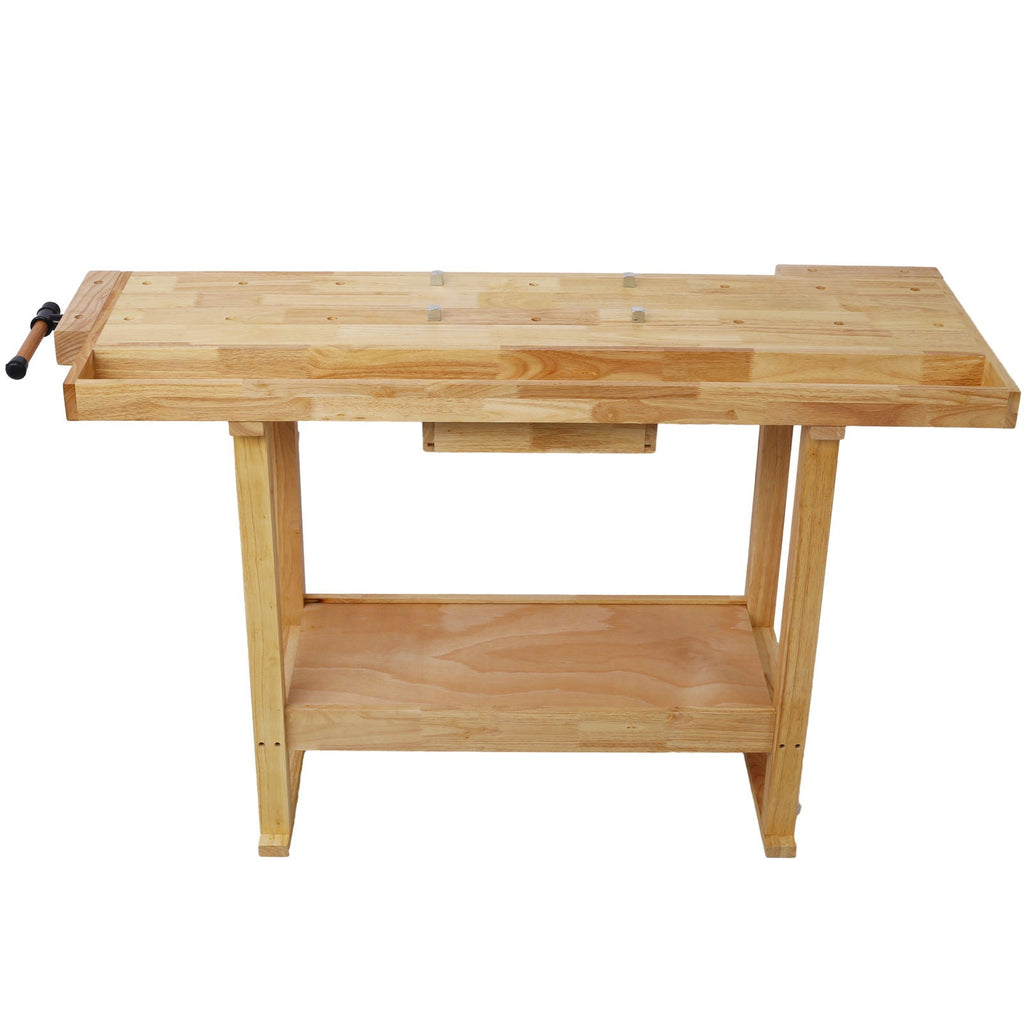 55" Wood Workbench for Garage & Workshop