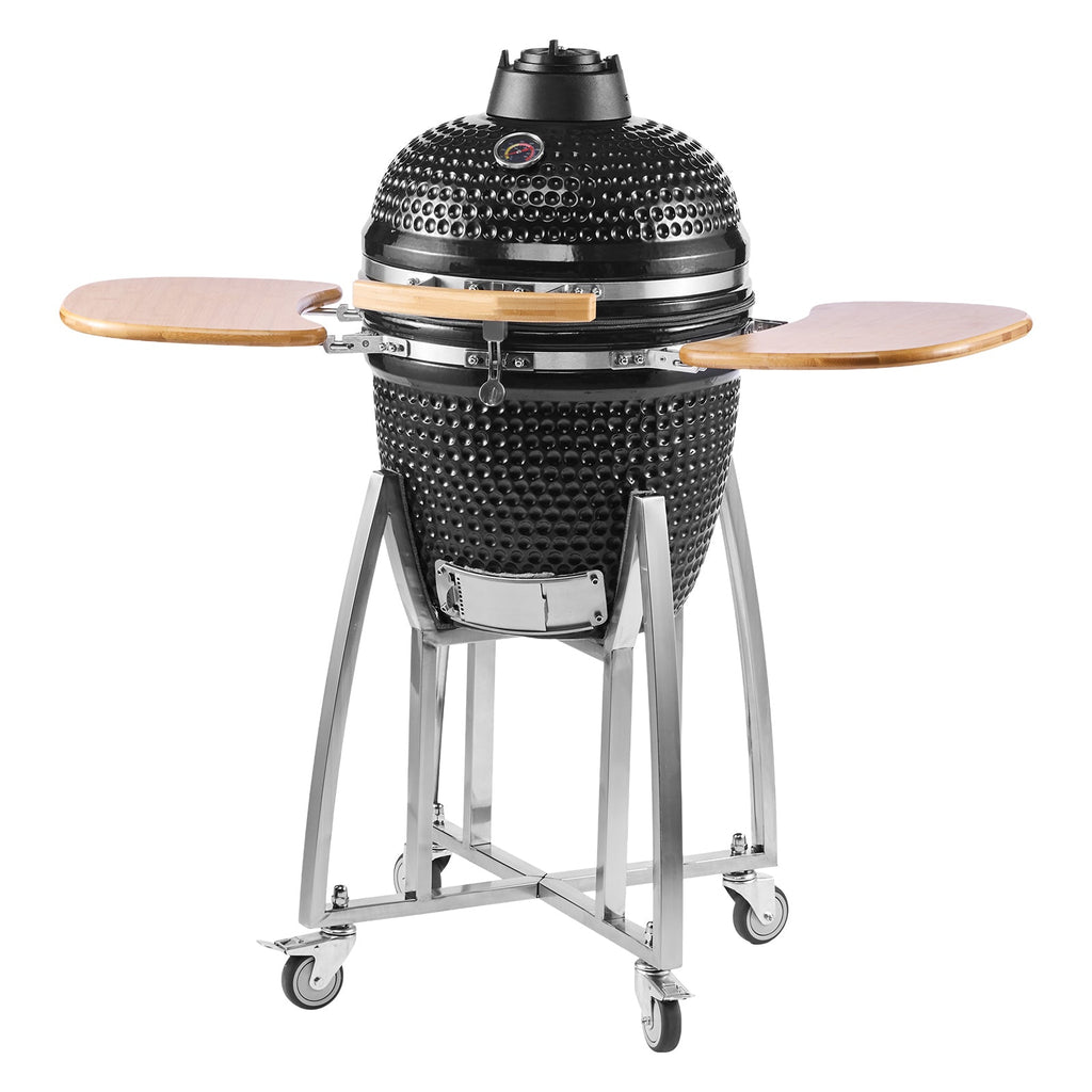VEVOR 18-Inch Kamado Charcoal Smoker & Grill