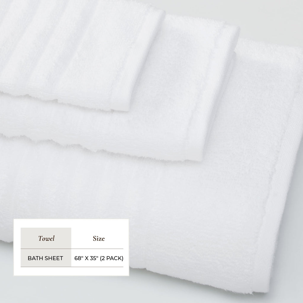 Karina Luxury Combed Cotton Bath Towel Set