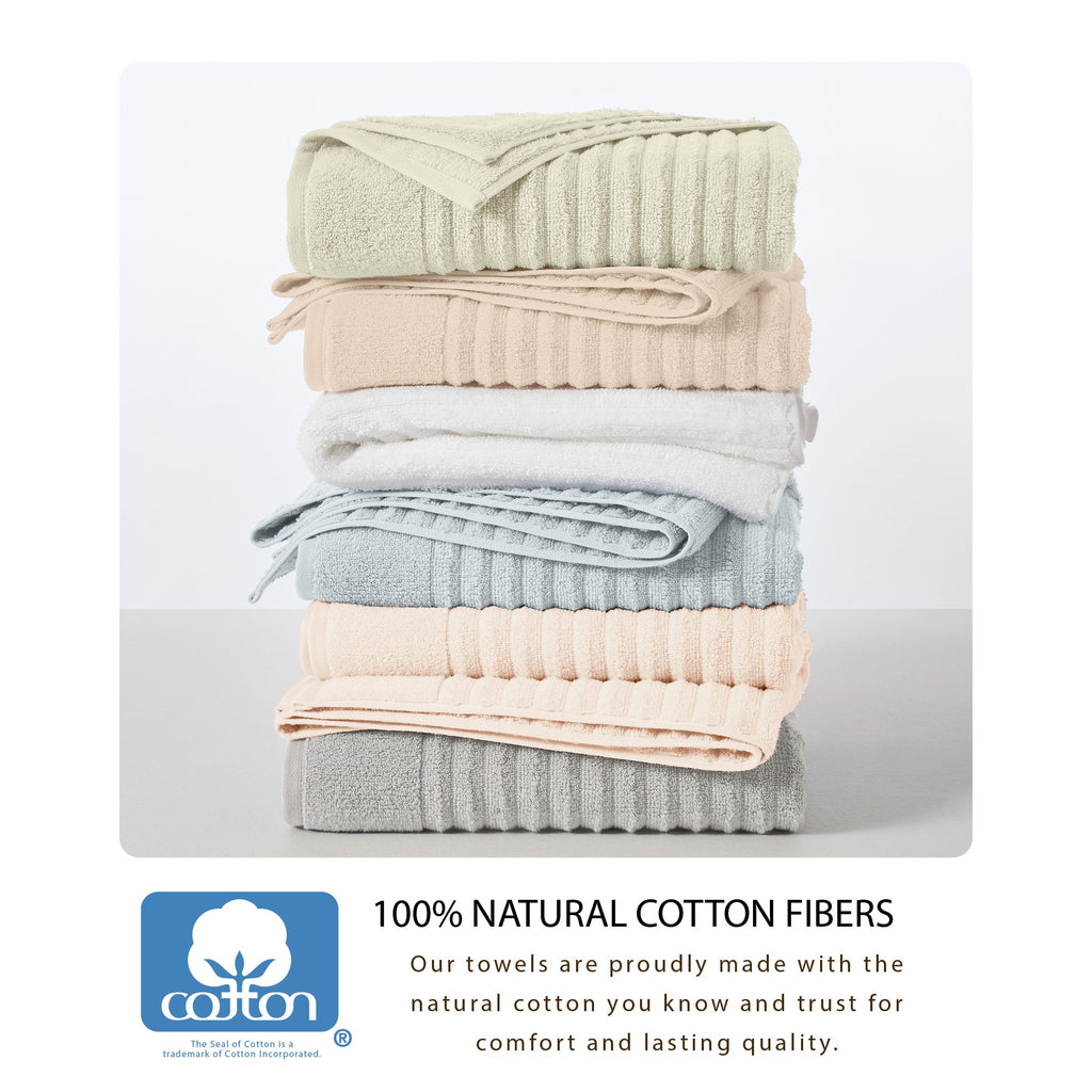 Karina Luxury Combed Cotton Bath Towel Set