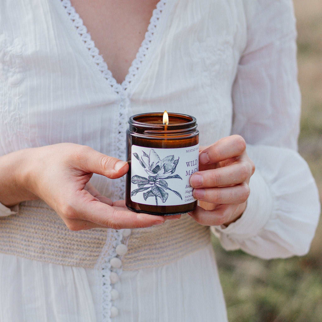 Aromatherapy Garden Essential Oil Candle