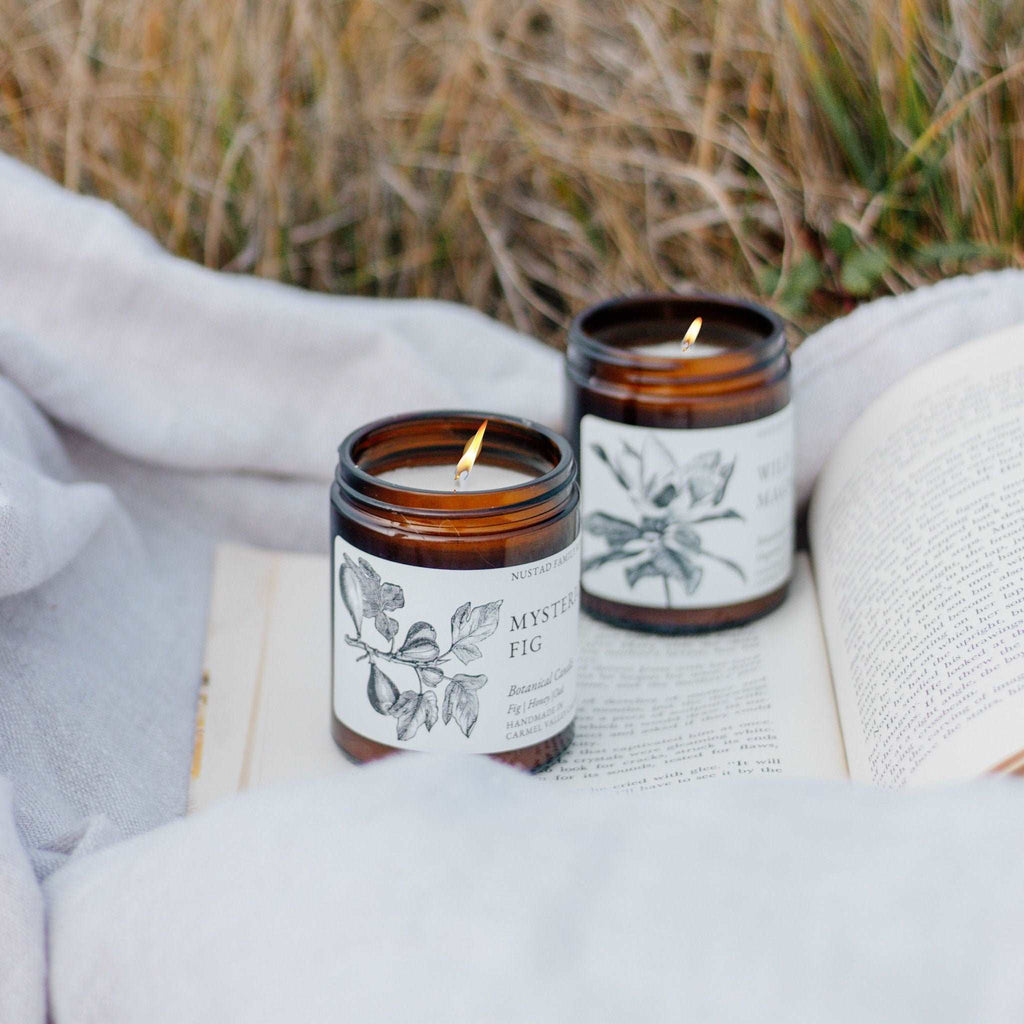 Aromatherapy Garden Essential Oil Candle