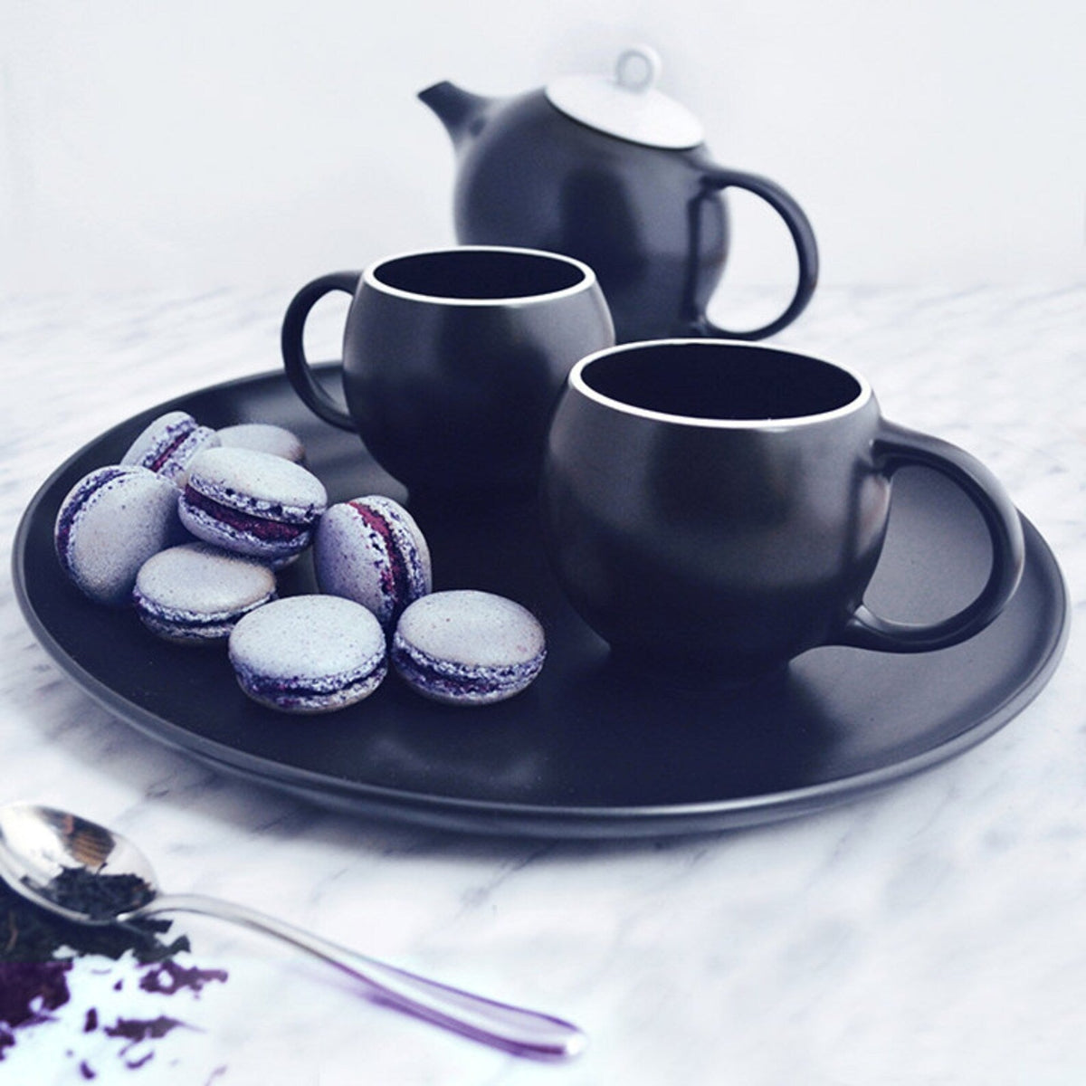 Maia Ming EVA 3-Piece Tea Set – Black