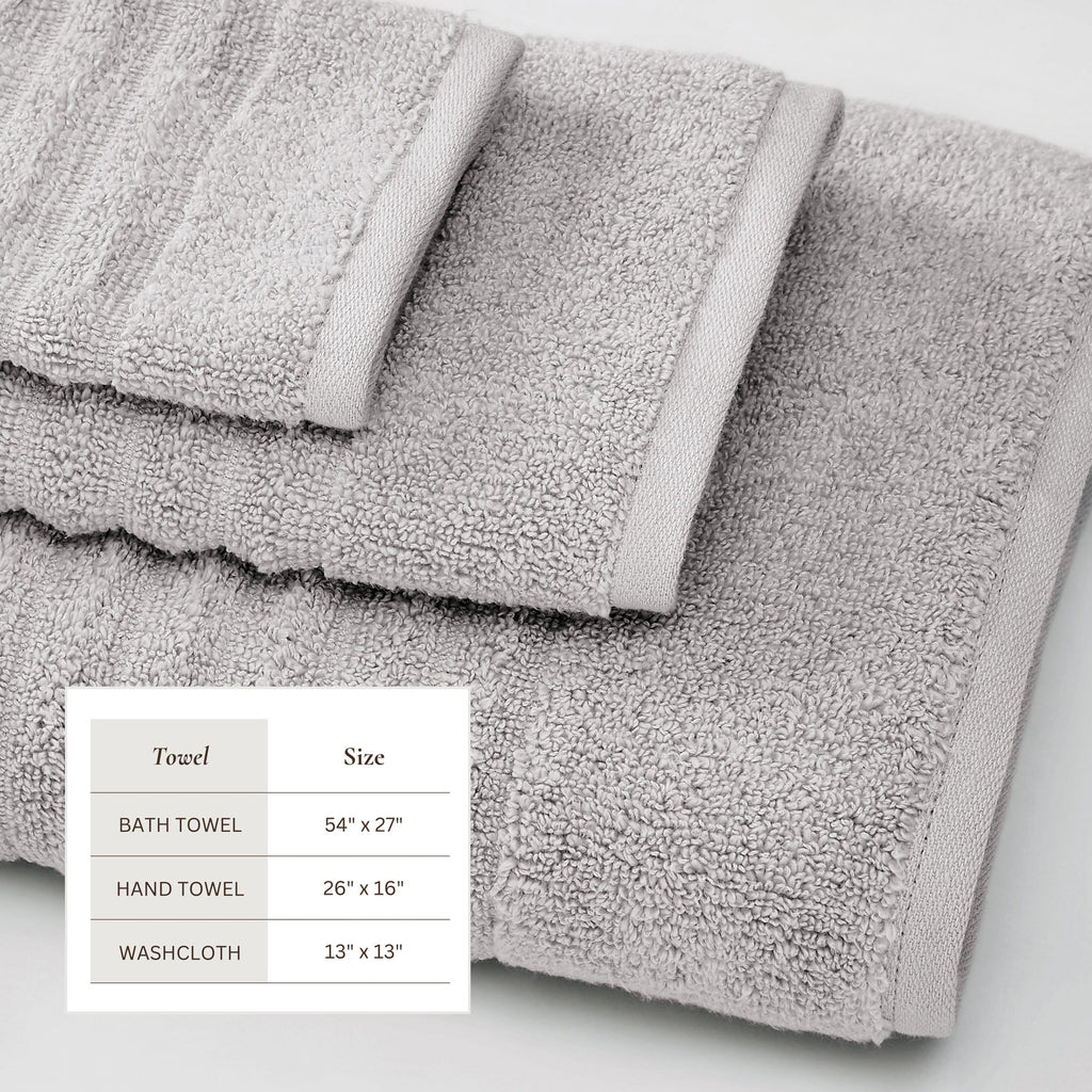 Karina Luxury Combed Cotton Bath Towel Set