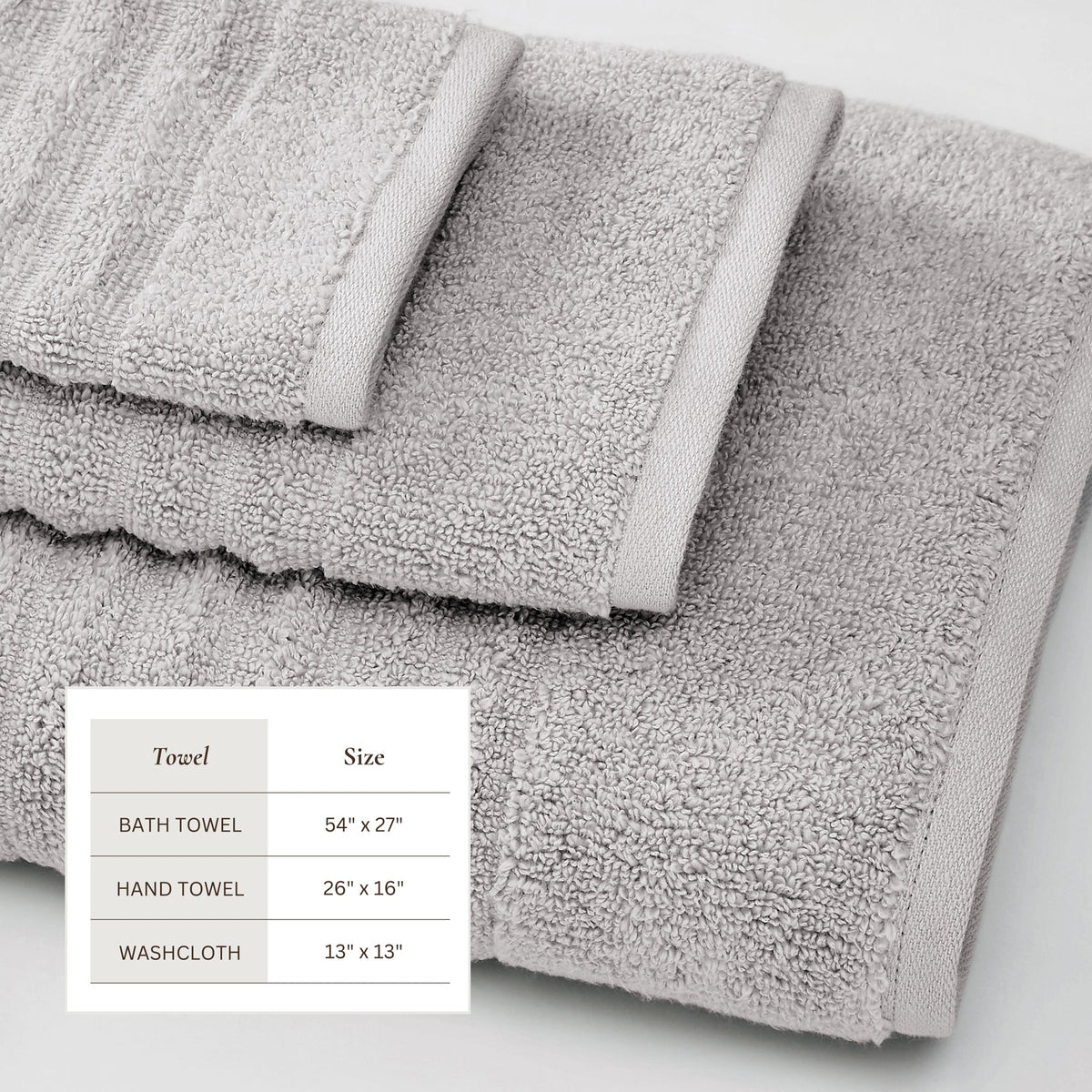 Karina Luxury Combed Cotton Bath Towel Set