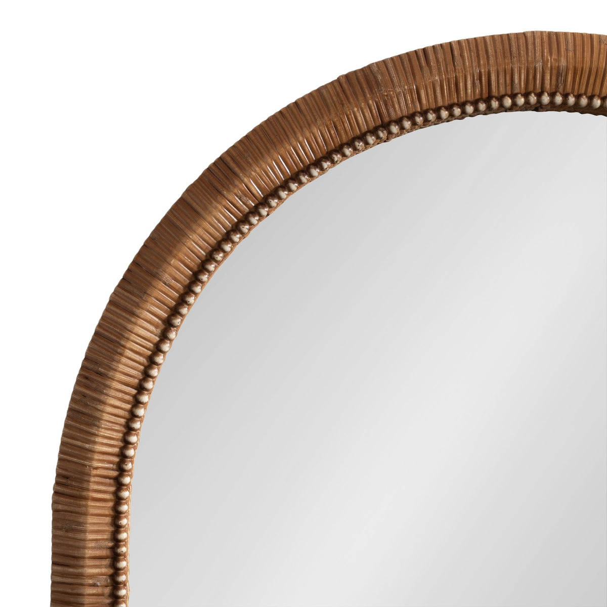 Rahfy Beaded Arch Wall Mirror