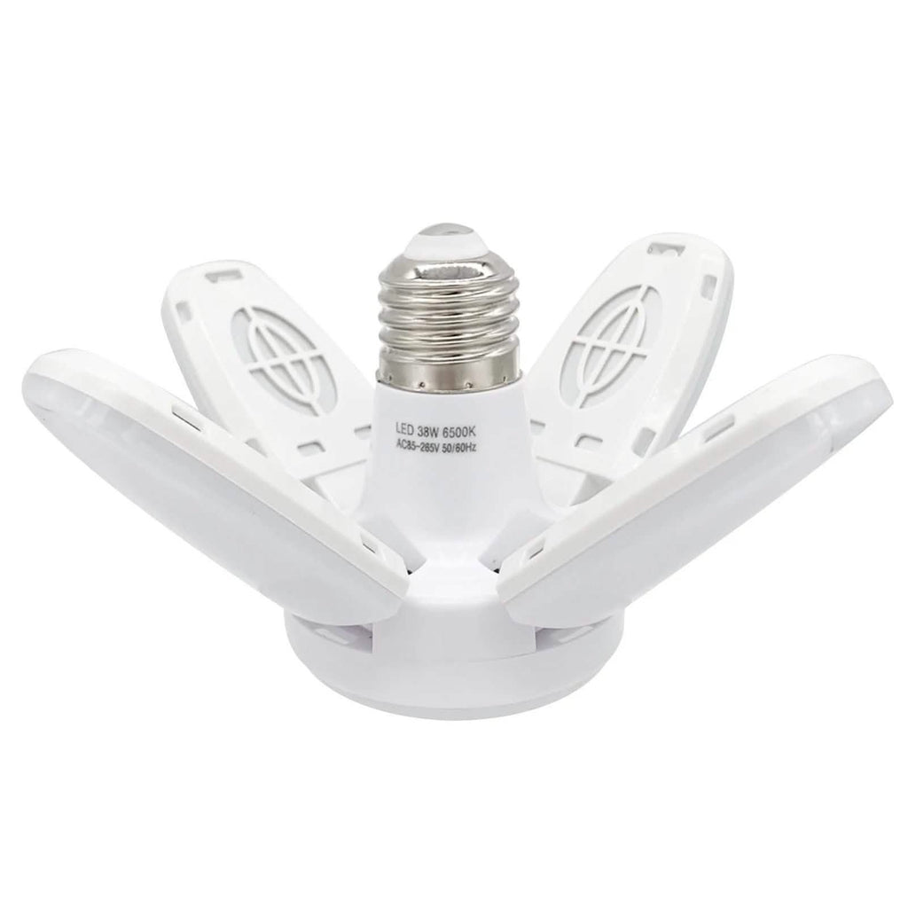 4-Panel Dimmable LED Garage Ceiling Light
