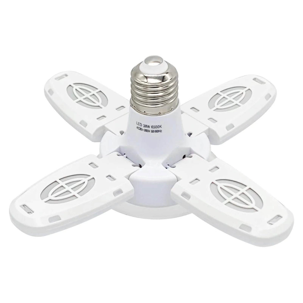 4-Panel Dimmable LED Garage Ceiling Light