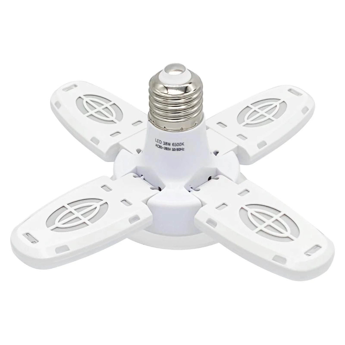 4-Panel Dimmable LED Garage Ceiling Light