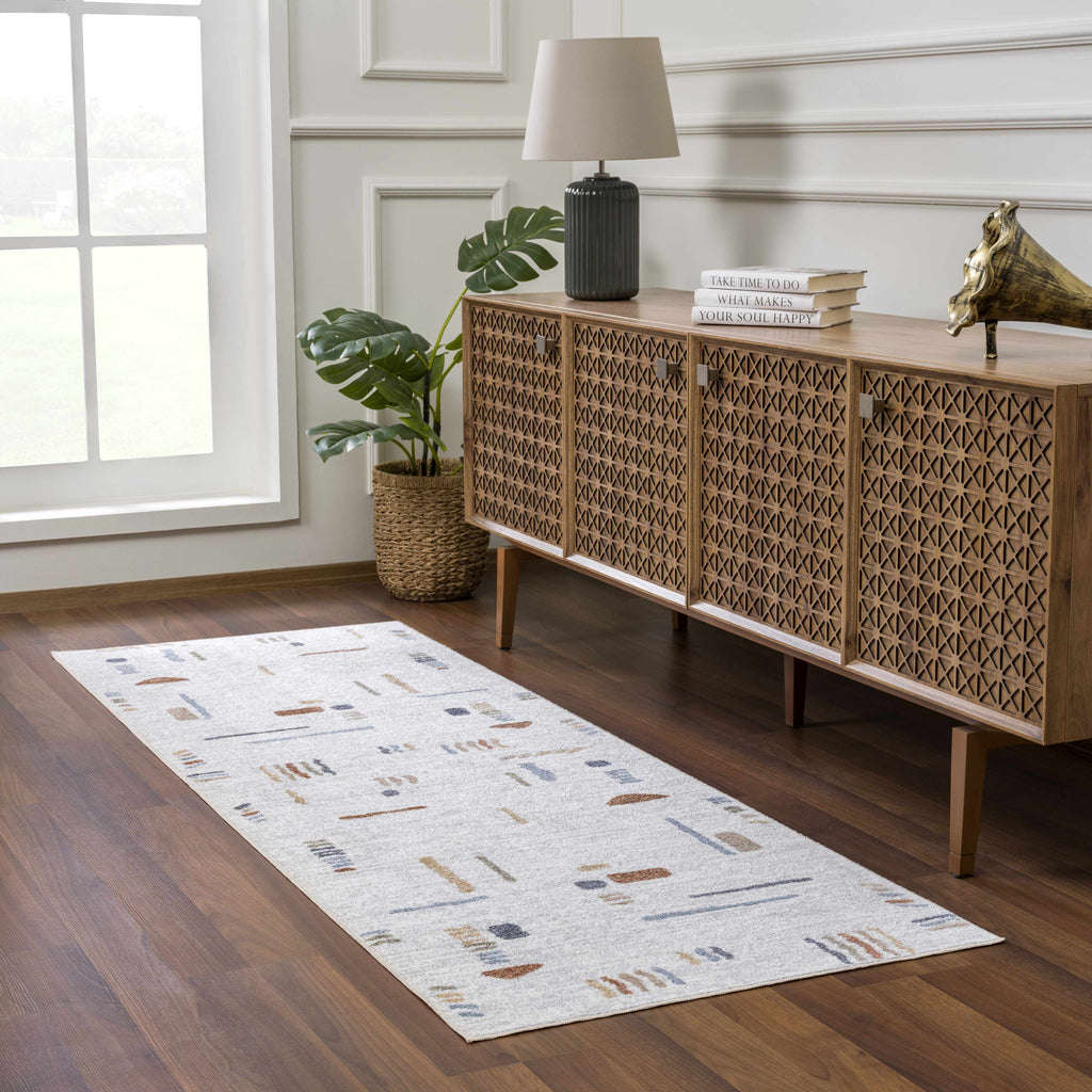 Arnon Modern Washable Area Rug