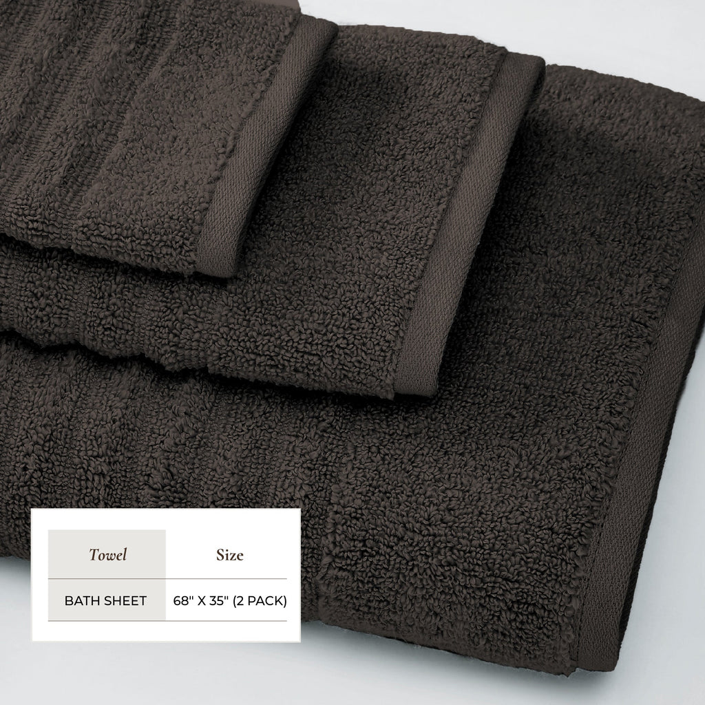 Karina Luxury Combed Cotton Bath Towel Set