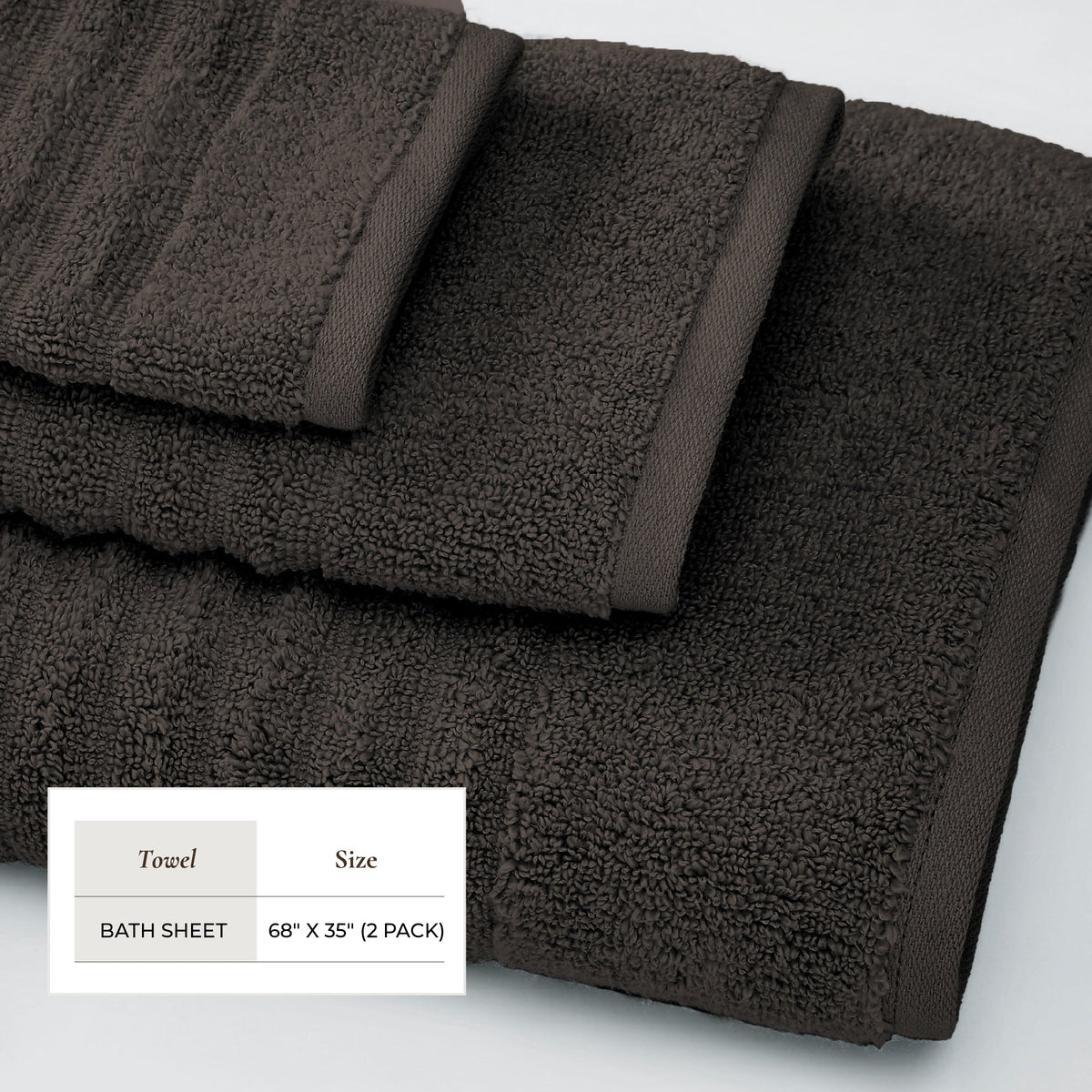 Karina Luxury Combed Cotton Bath Towel Set