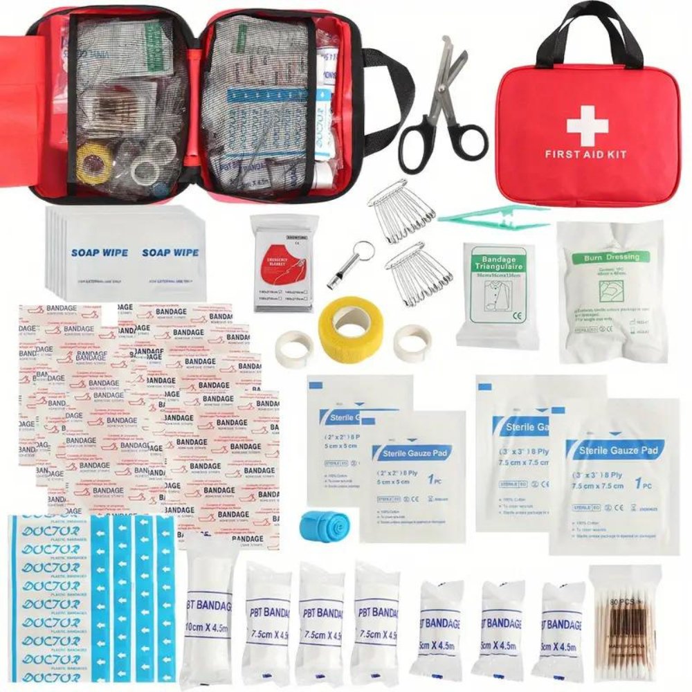 173-Piece Outdoor First Aid Kit
