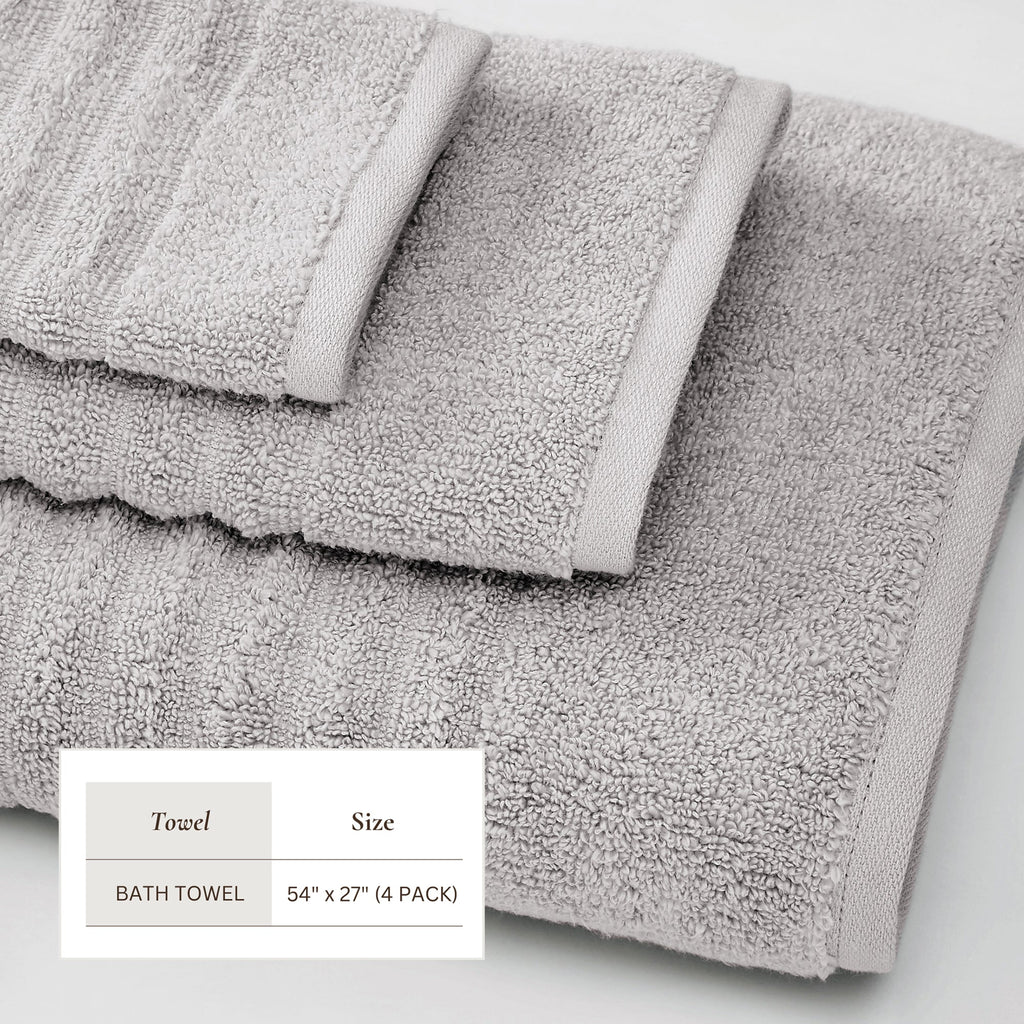 Karina Luxury Combed Cotton Bath Towel Set