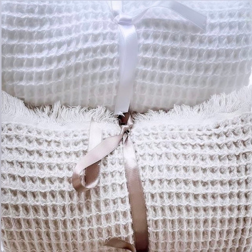 Waffle Soft Blanket - Sand