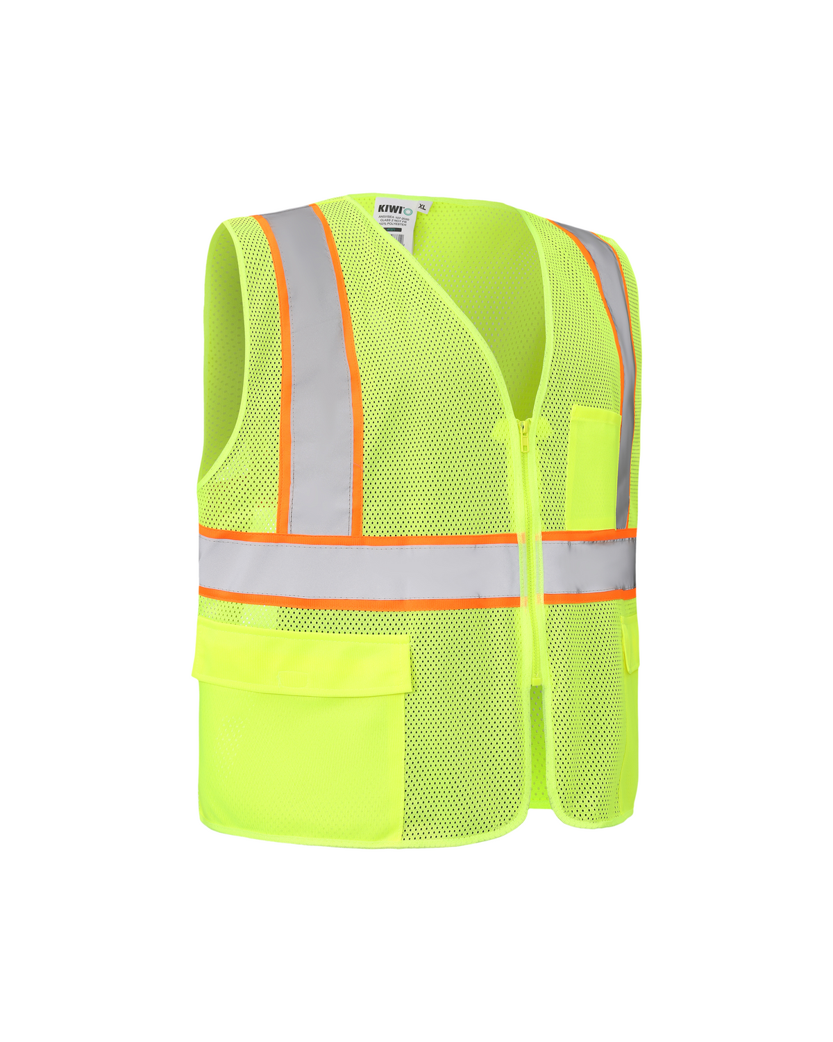 Kiwi ANSI/ISEA Class 2 Hi-Vis Safety Vest