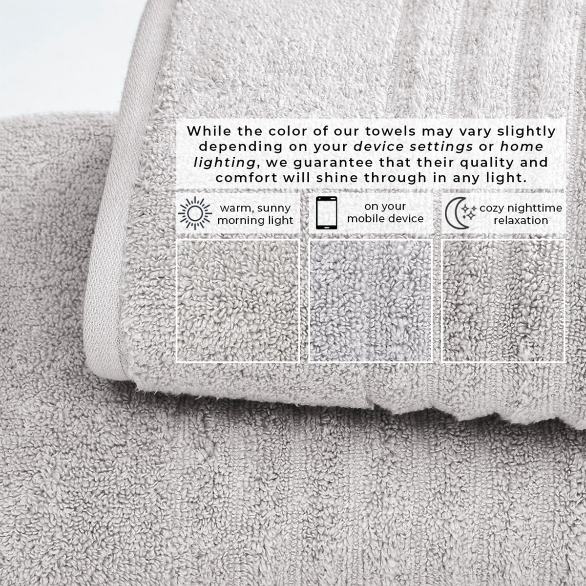 Karina Luxury Combed Cotton Bath Towel Set