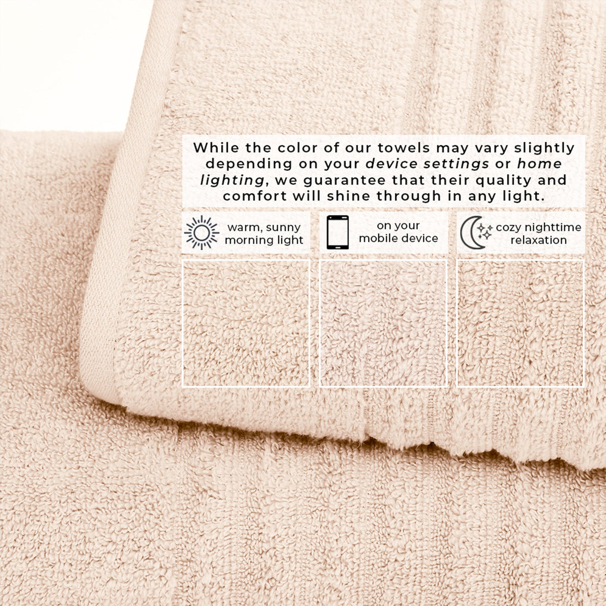 Karina Luxury Combed Cotton Bath Towel Set