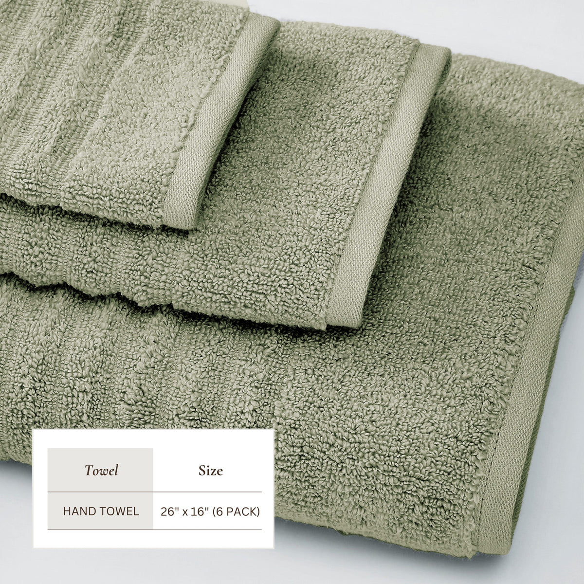 Karina Luxury Combed Cotton Bath Towel Set