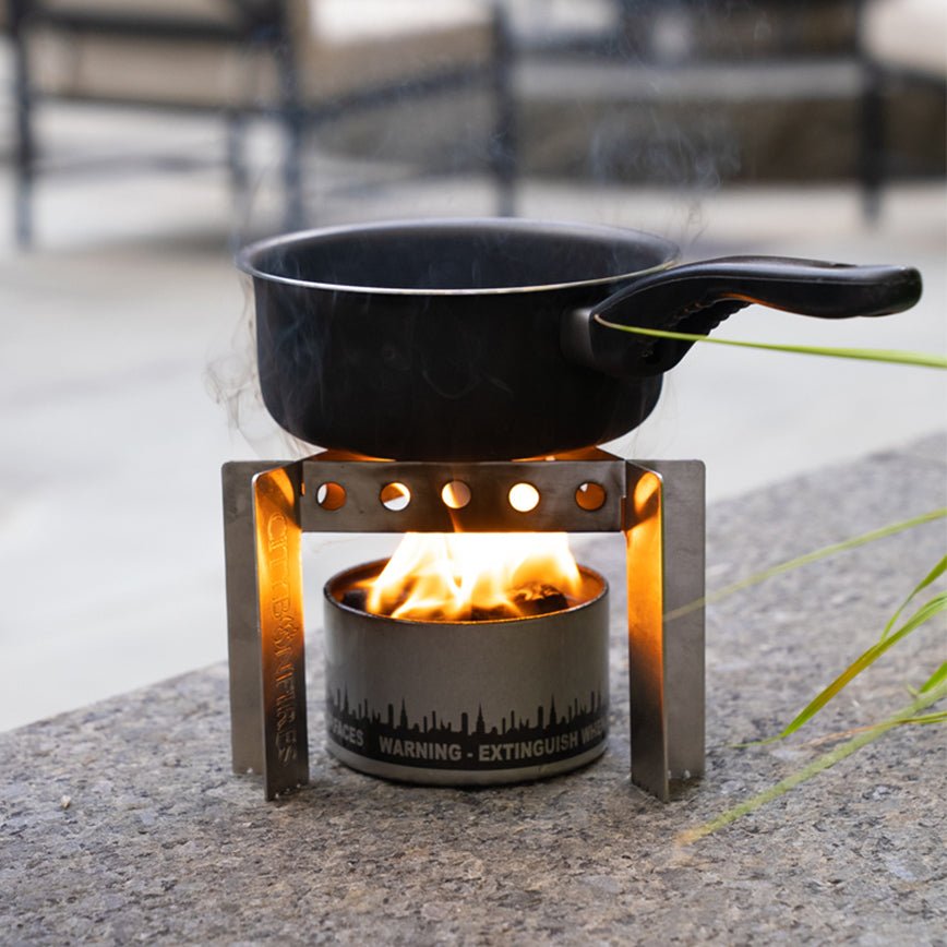 Portable Stainless Steel Camp Stove