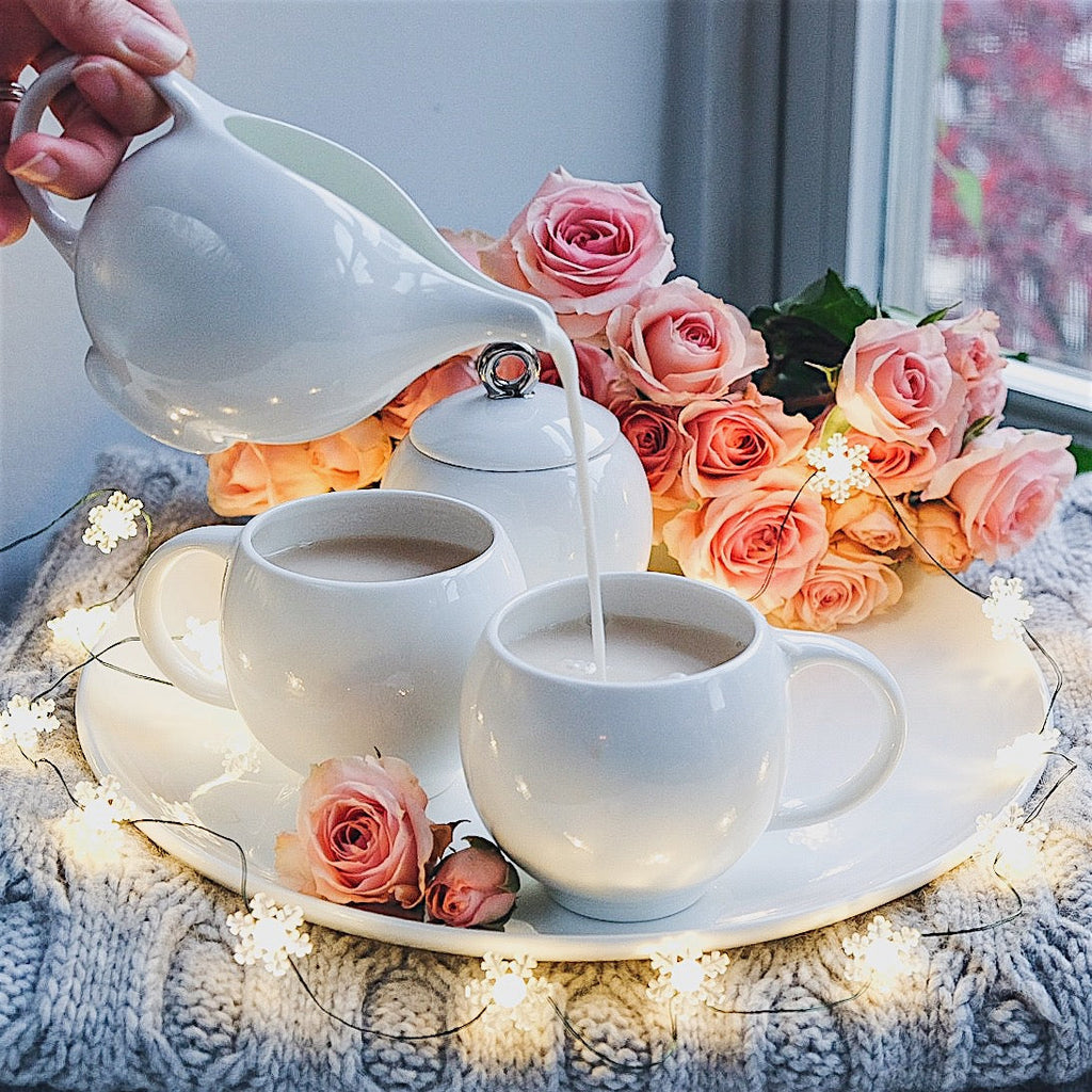 Maia Ming EVA 6-Piece Tea Set – White