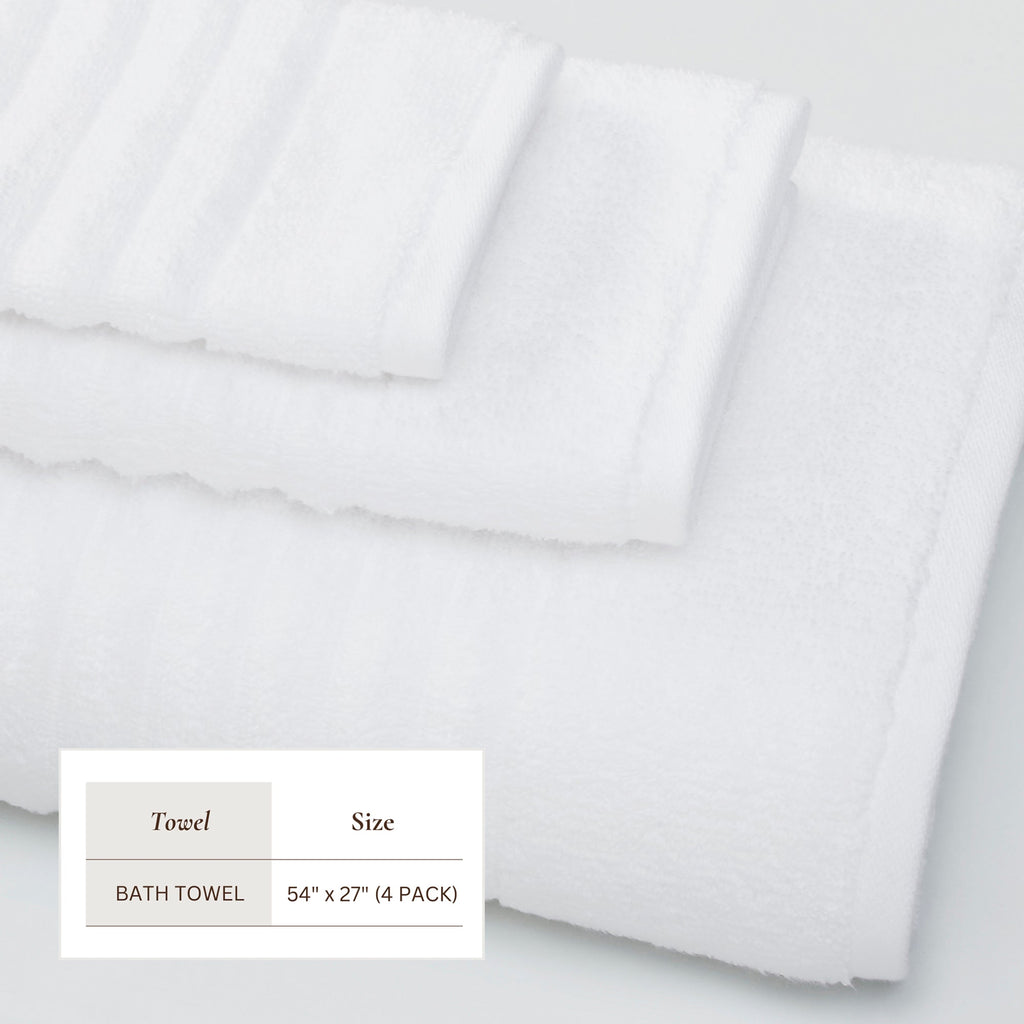 Karina Luxury Combed Cotton Bath Towel Set