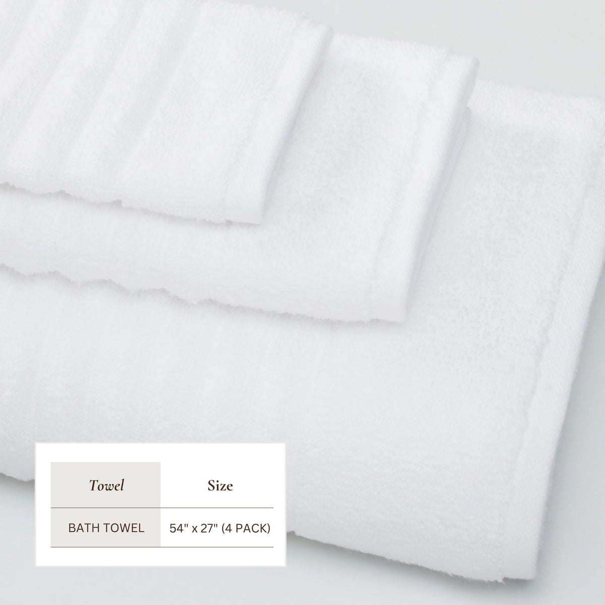Karina Luxury Combed Cotton Bath Towel Set