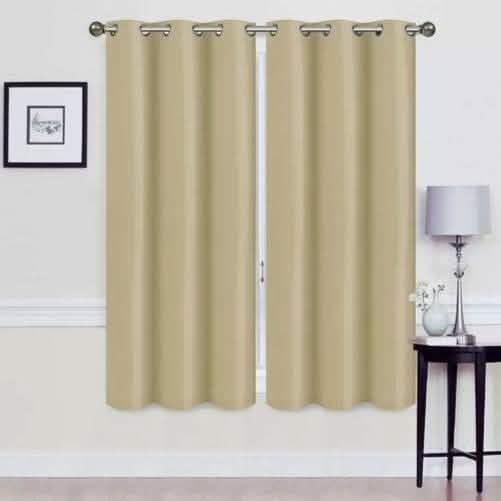 Ravenna Blackout Thermal Grommet Curtains – Set of 2