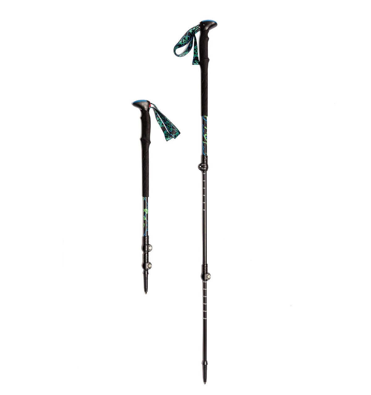 River Country Gear 100% Carbon Ultralight Trekking Poles