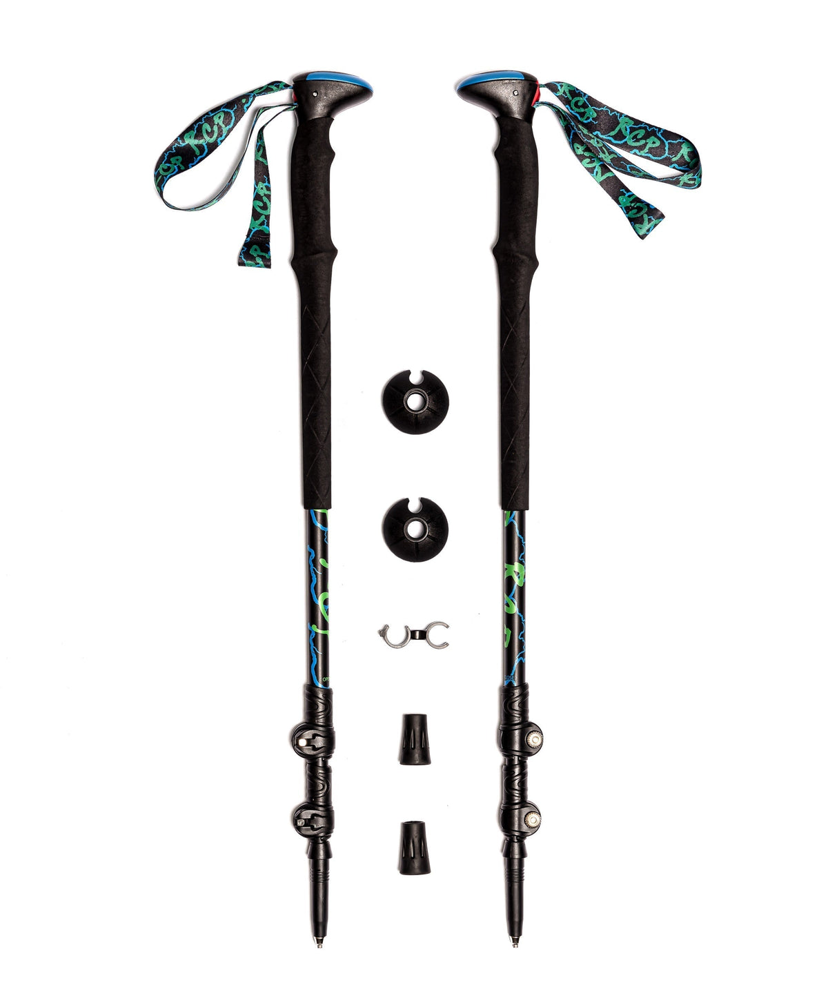 River Country Gear 100% Carbon Ultralight Trekking Poles