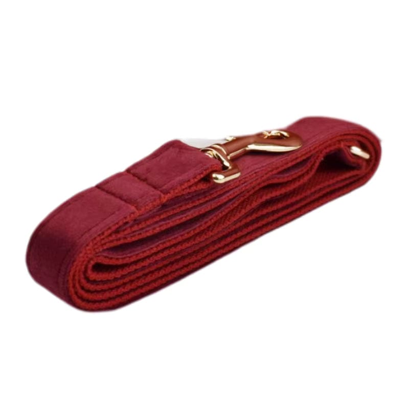 Red Wine Velvet Set