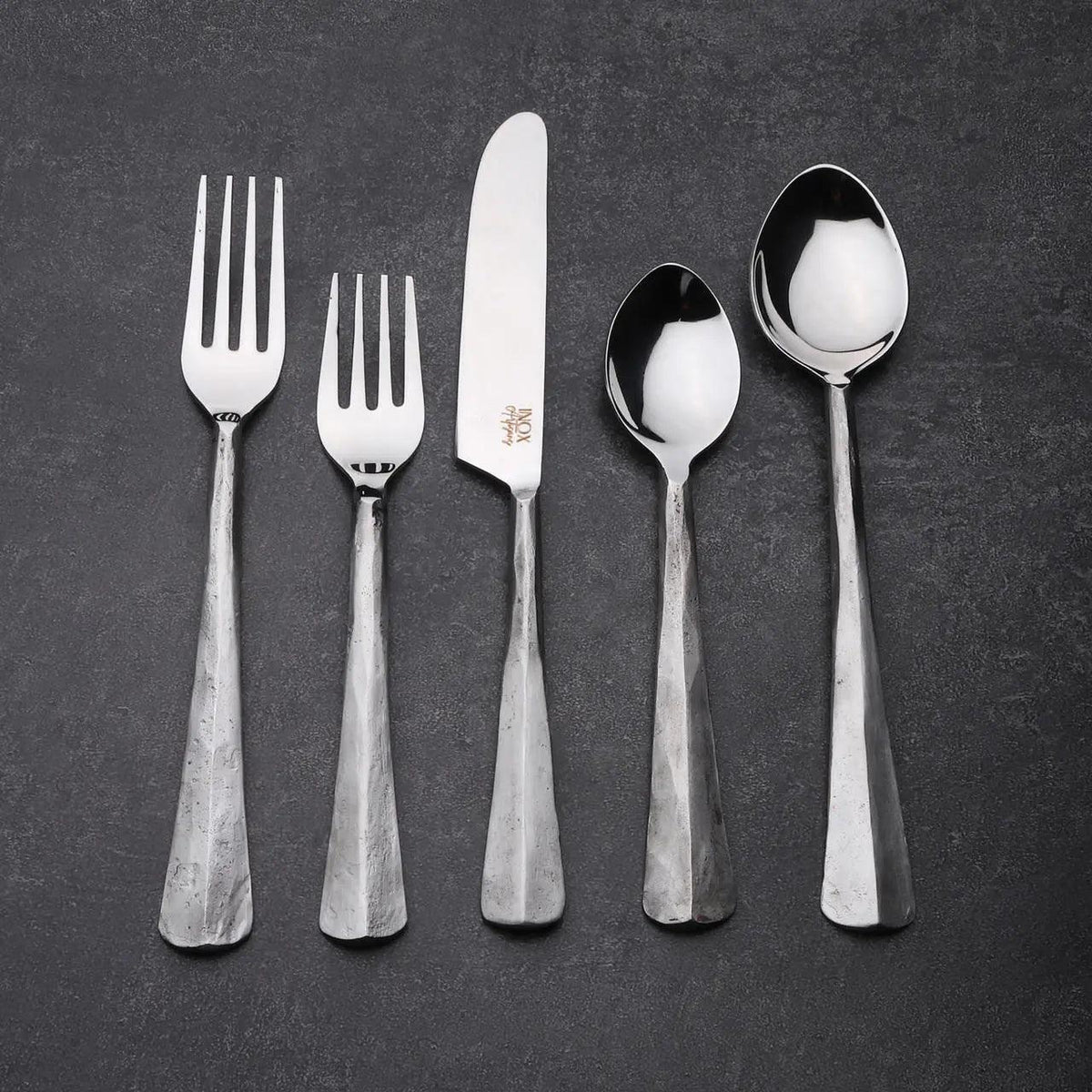 INOX Ridge Flatware Place Setting