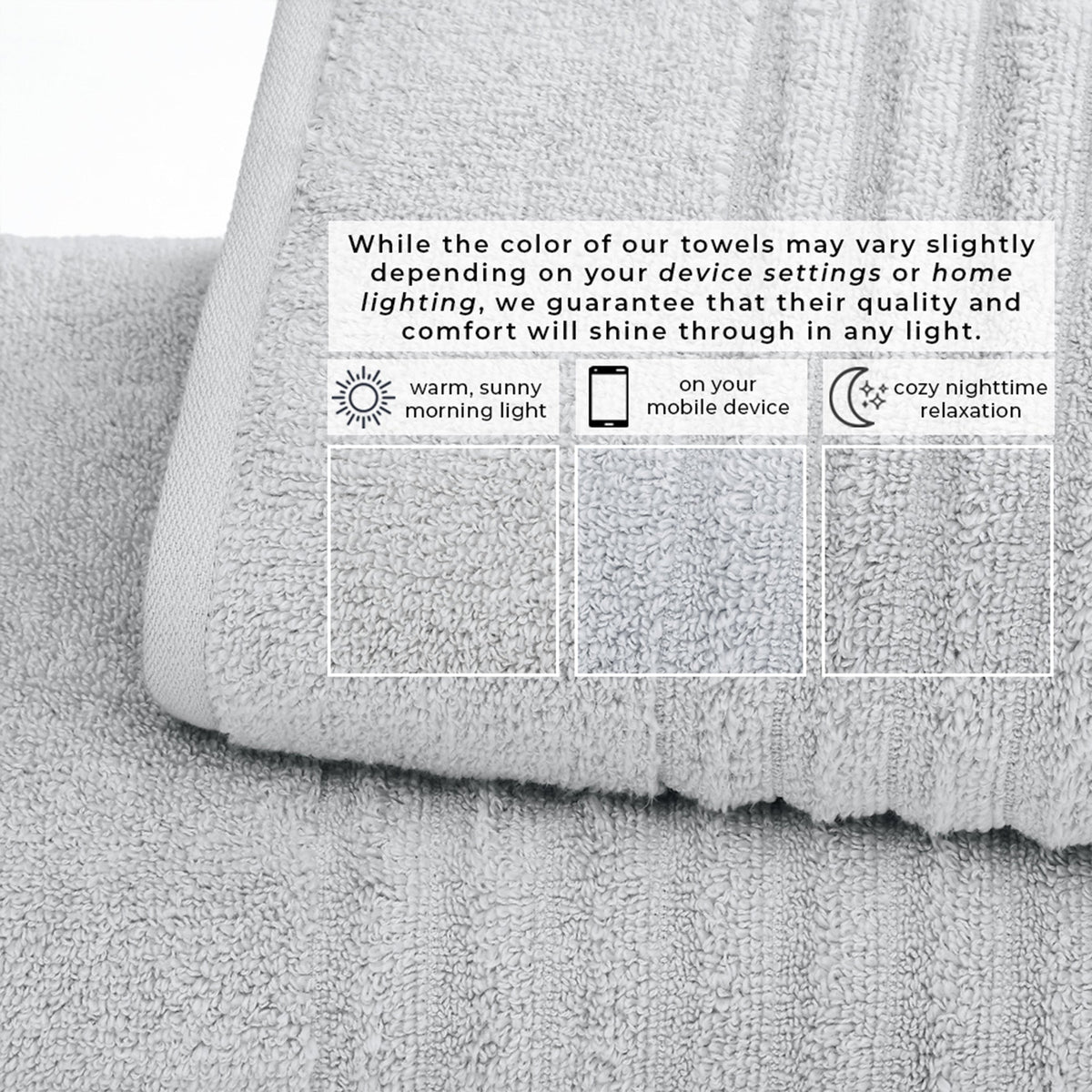 Karina Luxury Combed Cotton Bath Towel Set