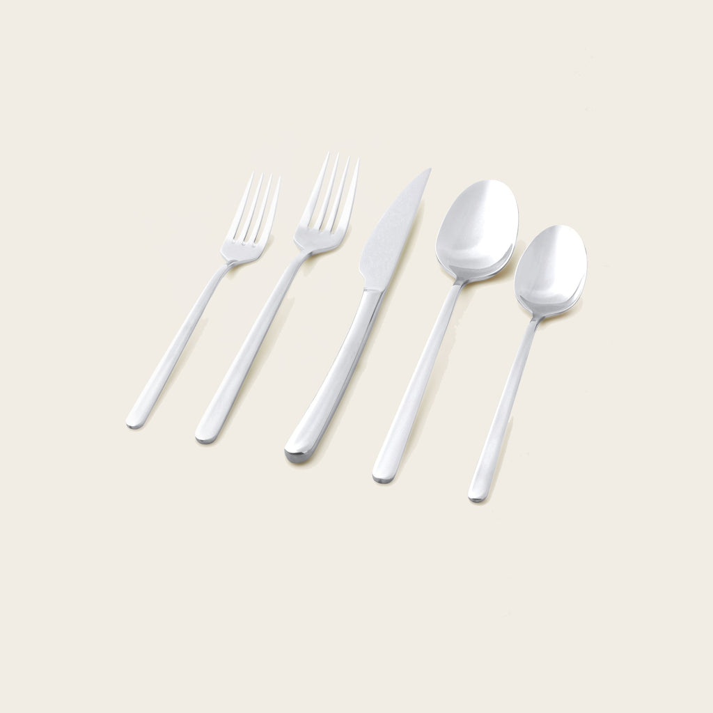 Italic Emilia Mirror 20-Piece Flatware Set
