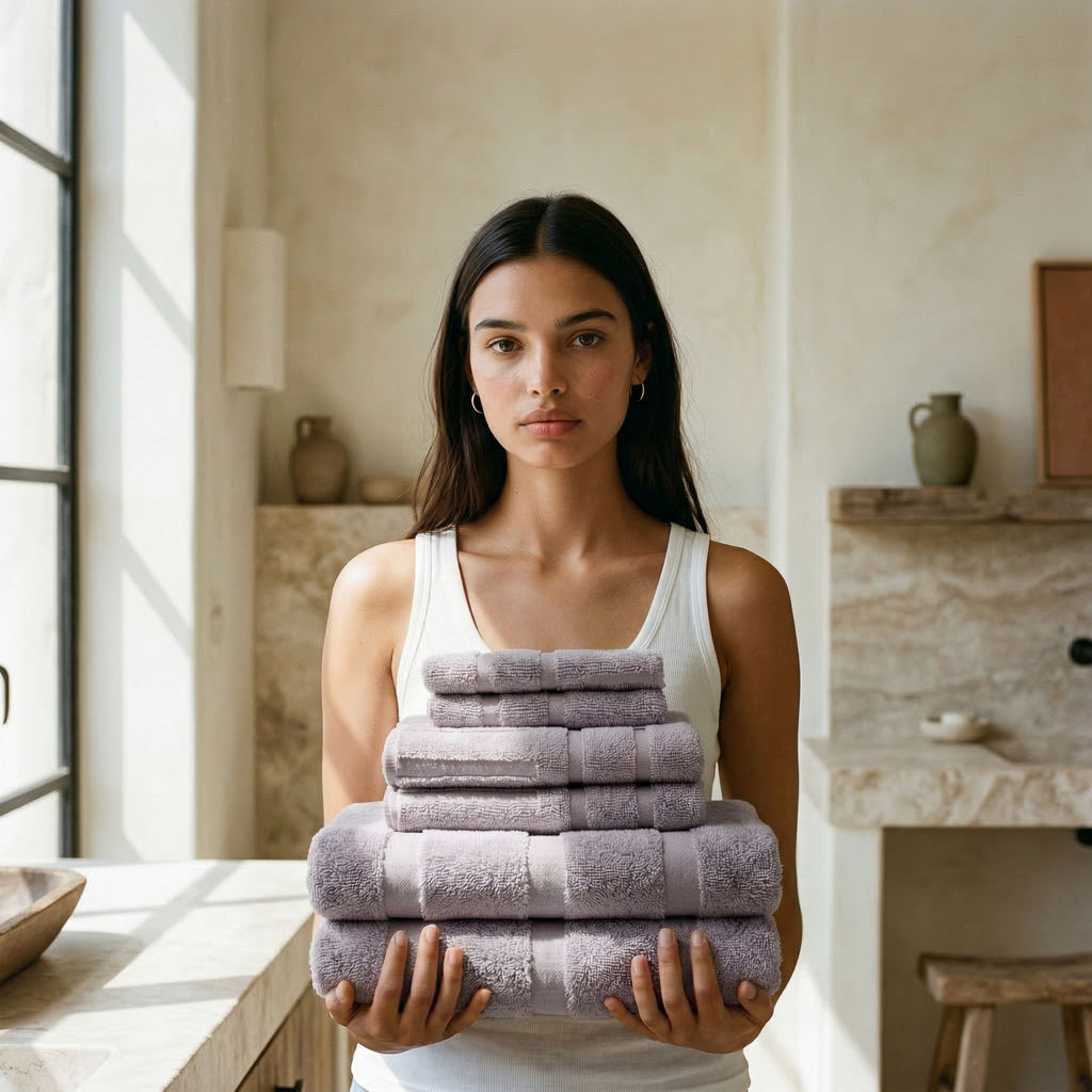 Australian Cotton 6-Piece Towel Set – 600 GSM