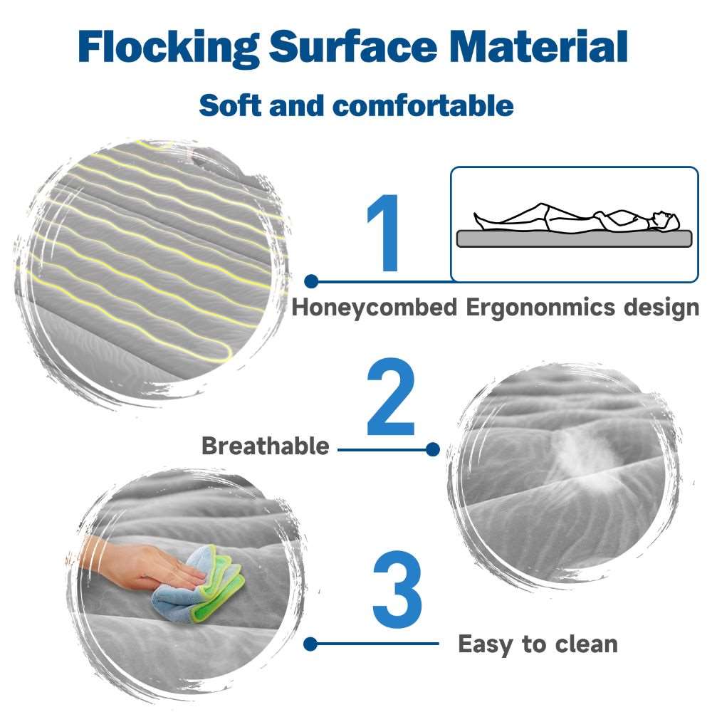 Umbrauto SUV Camping Air Mattress – Gray