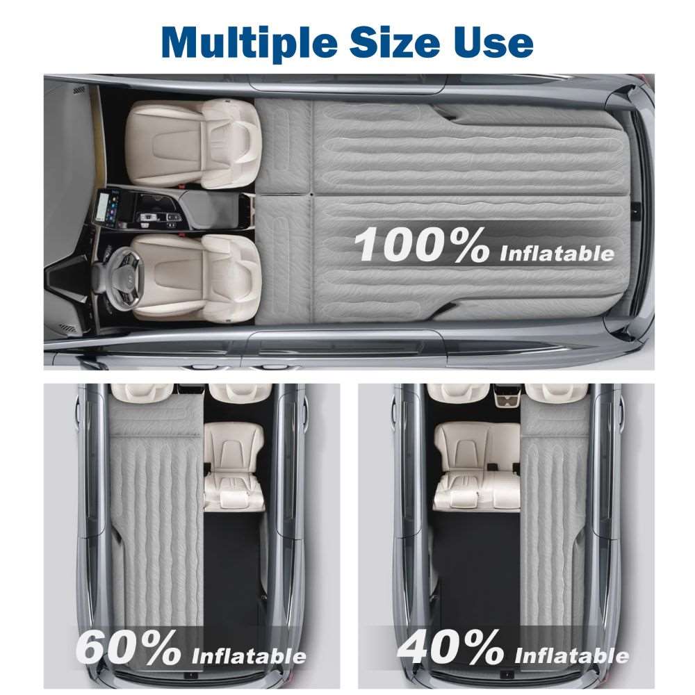 Umbrauto SUV Camping Air Mattress – Gray