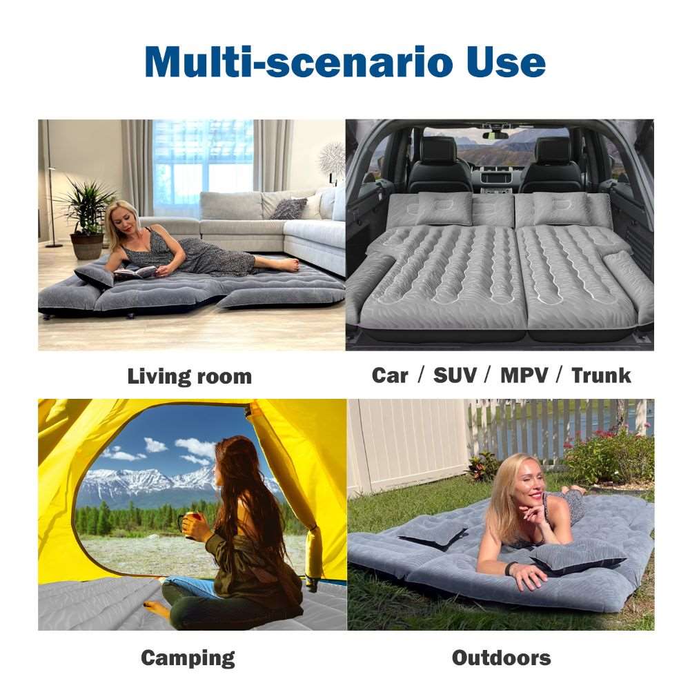Umbrauto SUV Camping Air Mattress – Gray