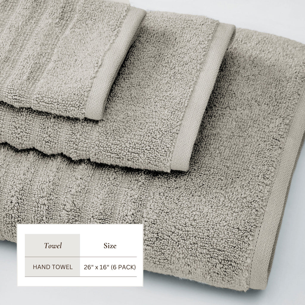 Karina Luxury Combed Cotton Bath Towel Set