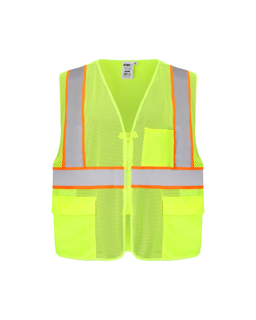 Kiwi ANSI/ISEA Class 2 Hi-Vis Safety Vest