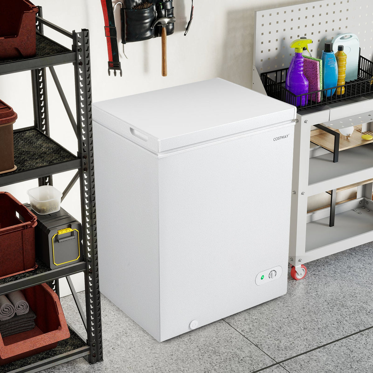5 Cu. Ft. Compact Chest Freezer