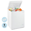 5 Cu. Ft. Compact Chest Freezer